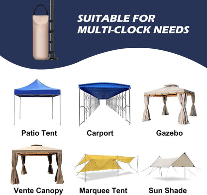 125 LBS Canopy Weights Sand Bags for Canopy Outdoor Advertising Tent Sunshade Fixed Windproof Pop up Tent（No Sand） 4-Pack Package May Vary