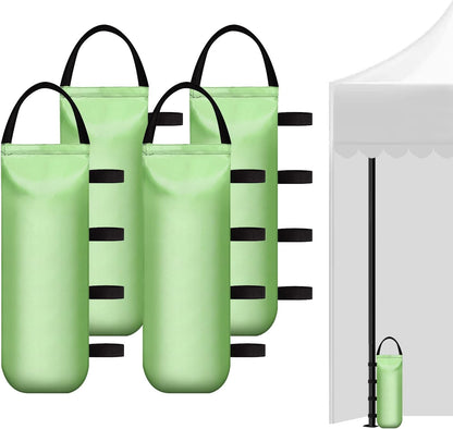 125 LBS Canopy Weights Sand Bags for Canopy Outdoor Advertising Tent Sunshade Fixed Windproof Pop up Tent（No Sand） 4-Pack Package May Vary