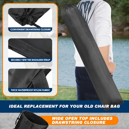 Camp Chair Replacement Bag, Camp Folding Chair Bag Fit For Coleman, 1Pack