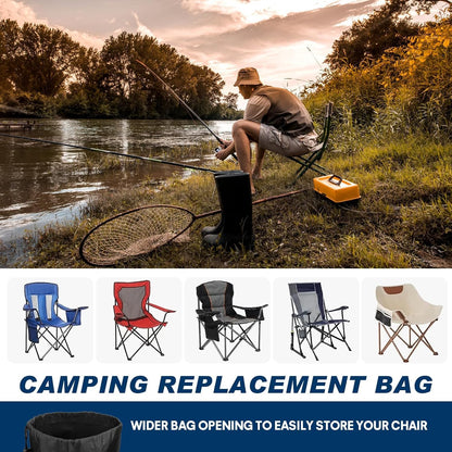 Camp Chair Replacement Bag, Camp Folding Chair Bag Fit For Coleman, 1Pack