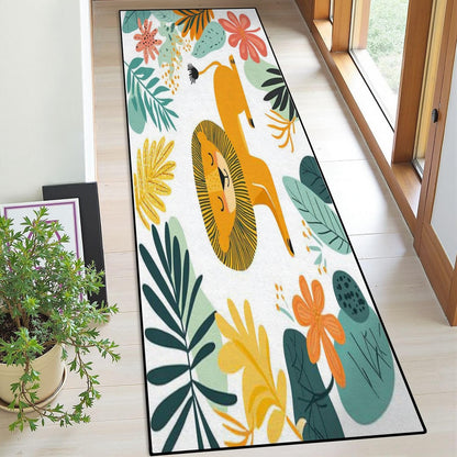 Runner Rug Washable 2x6 Cobblestone Arched Pavement Road Courses Sidewalk Seamless Non-Slip Hallway Area Rug Indoor Outdoor Home Decor for Entryway Bathroom Kitchen Carpet Yoga Floor Mat