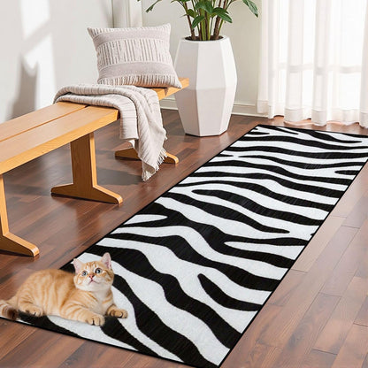 Runner Rug Washable 2x6 Cobblestone Arched Pavement Road Courses Sidewalk Seamless Non-Slip Hallway Area Rug Indoor Outdoor Home Decor for Entryway Bathroom Kitchen Carpet Yoga Floor Mat