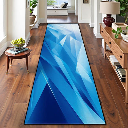 Runner Rug Washable 2x6 Cobblestone Arched Pavement Road Courses Sidewalk Seamless Non-Slip Hallway Area Rug Indoor Outdoor Home Decor for Entryway Bathroom Kitchen Carpet Yoga Floor Mat