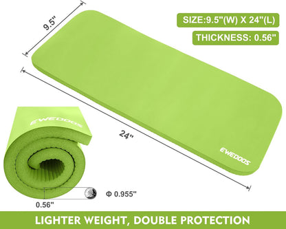 Yoga Knee Pad Cushion - Non-Slip Mat for Floor Exercises - Yoga Mat Accessory