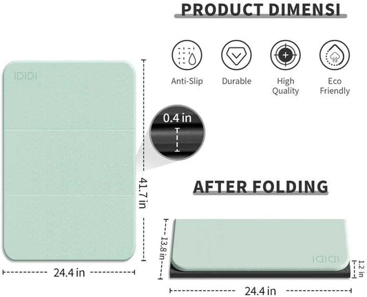 Foldable Exercise Pad Extra Thick 1.2" x 14" x 24"