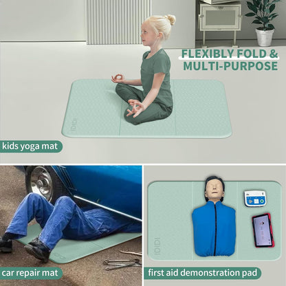 Foldable Exercise Pad Extra Thick 1.2" x 14" x 24"