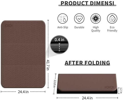 Foldable Exercise Pad Extra Thick 1.2" x 14" x 24"