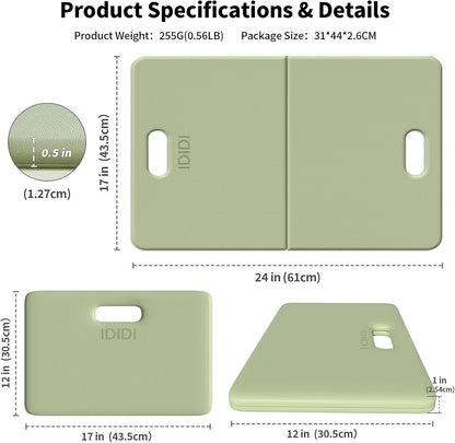 Foldable Exercise Pad Extra Thick 1.2" x 14" x 24"