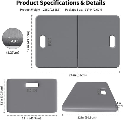 Foldable Exercise Pad Extra Thick 1.2" x 14" x 24"