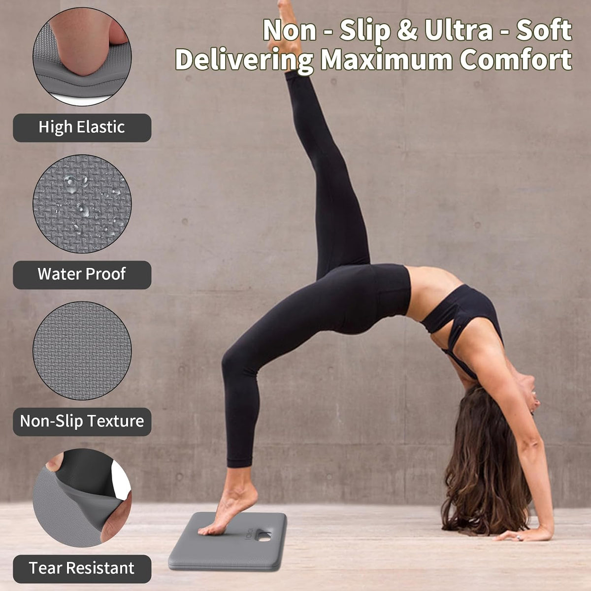 Foldable Exercise Pad Extra Thick 1.2" x 14" x 24"