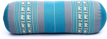 Yoga Bolster Pillow Bolster Pilates Size 26x10 Inches | Premium Natural Kapok | Eco-friendly | Comfortable Comfortable Long Pillow Support | Yoga Pillow, Yoga Exercise