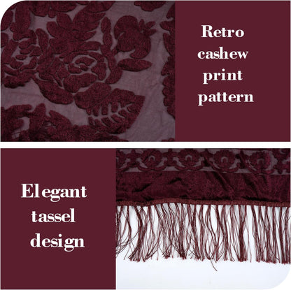 Lace Shawl Velvet Scarfs Shawls and Wraps for Evening Dresses Wedding Shawl Wraps for Dress Accessories Winter