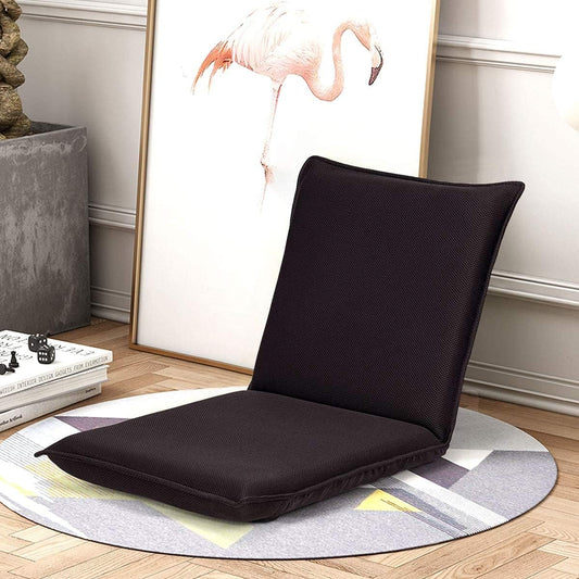 Folding Floor Chair, 6-Position Adjustable Meditation Chair