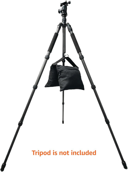 Photography Sand Bags for Light Stands with Handle, 4-Pack, Black
