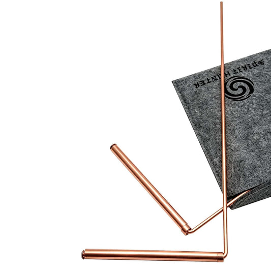 99.9% Copper Dowsing Rod - Divining Rods 2PCS with Bag