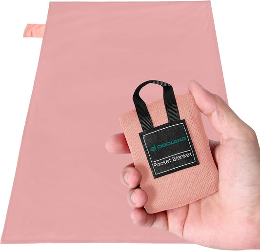 Sandproof Beach Blanket, Waterproof Portable Mat with Carry Pouch