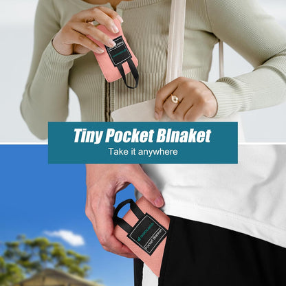 Sandproof Beach Blanket, Waterproof Portable Mat with Carry Pouch
