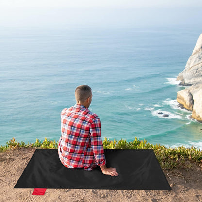 Sandproof Beach Blanket, Waterproof Portable Mat with Carry Pouch