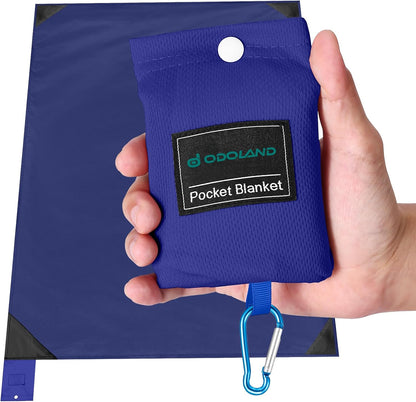Sandproof Beach Blanket, Waterproof Portable Mat with Carry Pouch