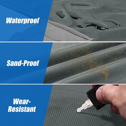 Sandproof Beach Blanket, Waterproof Portable Mat with Carry Pouch