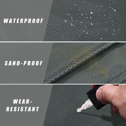 Sandproof Beach Blanket, Waterproof Portable Mat with Carry Pouch