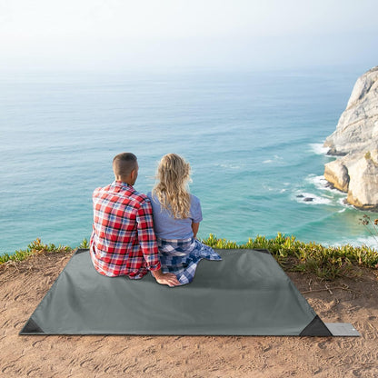 Sandproof Beach Blanket, Waterproof Portable Mat with Carry Pouch