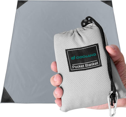 Sandproof Beach Blanket, Waterproof Portable Mat with Carry Pouch