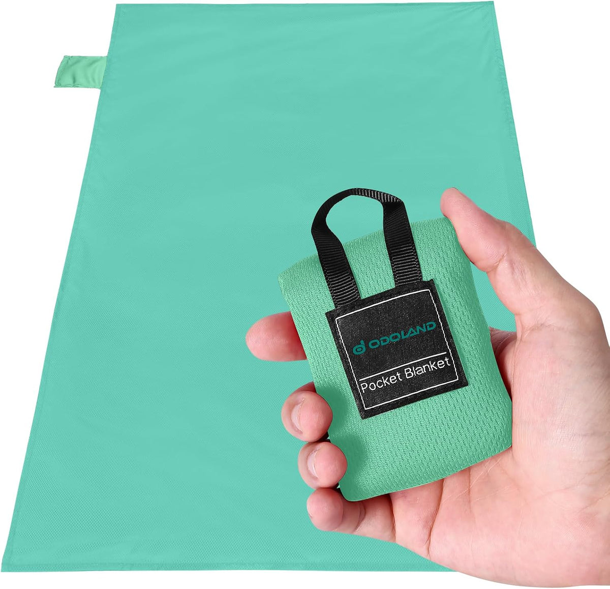 Sandproof Beach Blanket, Waterproof Portable Mat with Carry Pouch