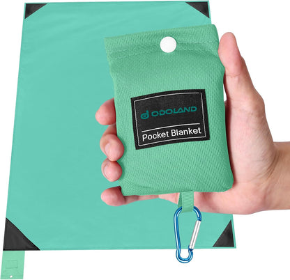Sandproof Beach Blanket, Waterproof Portable Mat with Carry Pouch