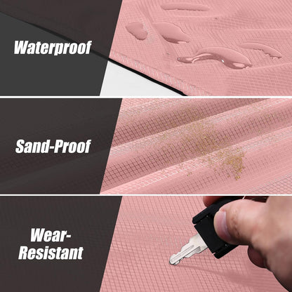 Sandproof Beach Blanket, Waterproof Portable Mat with Carry Pouch