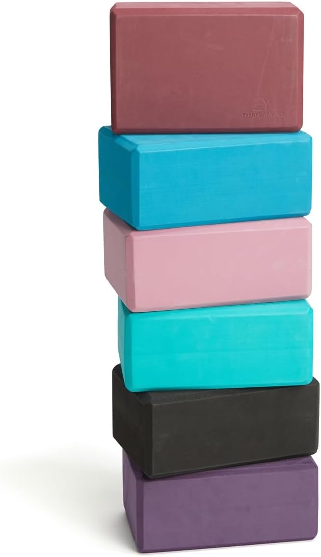 Premium Foam Block, 3in/4in/5in Thick, Multi Colors, 1 Block