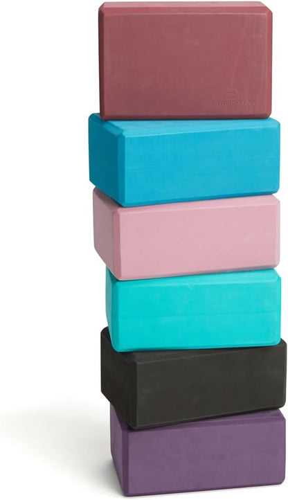 Premium Foam Block, 3in/4in/5in Thick, Multi Colors, 1 Block