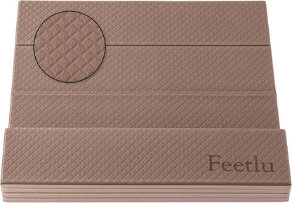 Foldable Yoga Mat, 72" x 24", 6/8/10/12mm