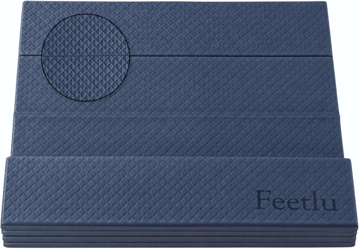 Foldable Yoga Mat, 72" x 24", 6/8/10/12mm