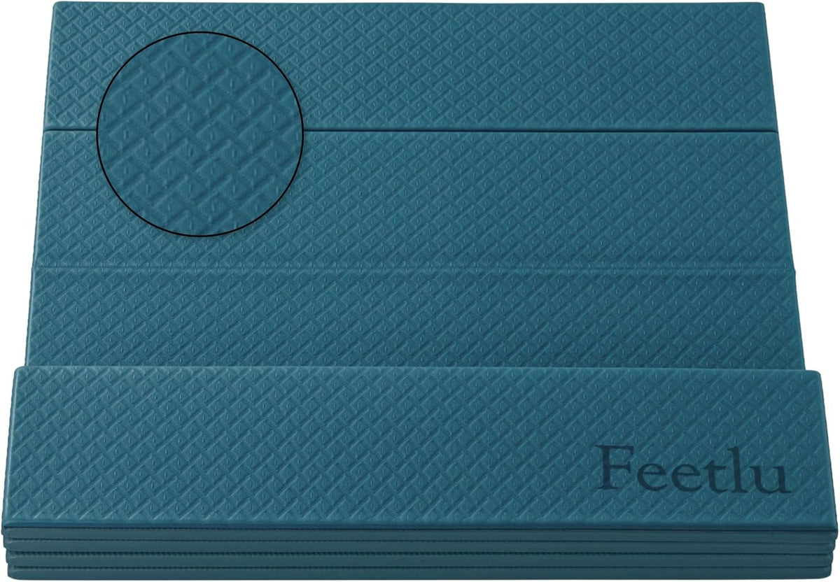 Foldable Yoga Mat, 72" x 24", 6/8/10/12mm