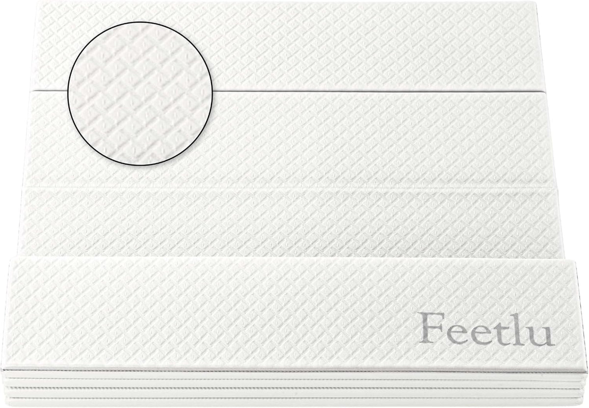 Foldable Yoga Mat, 72" x 24", 6/8/10/12mm