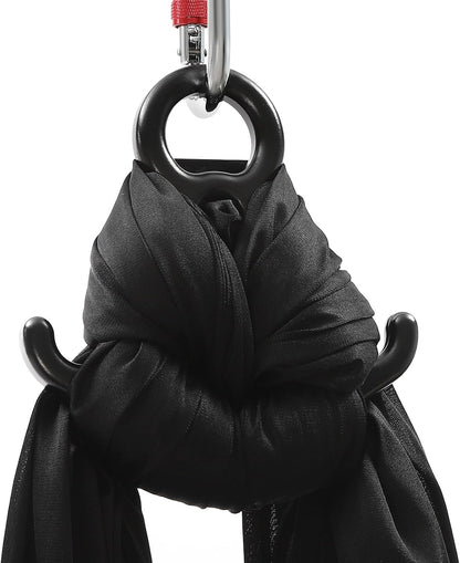 Aerial Silks Deluxe Equipment Set, Aerial Starter Kitfor Aerial Yoga, for Aerial Acrobatic,Circus Arts, Aerial Dance Yoga & All Levels