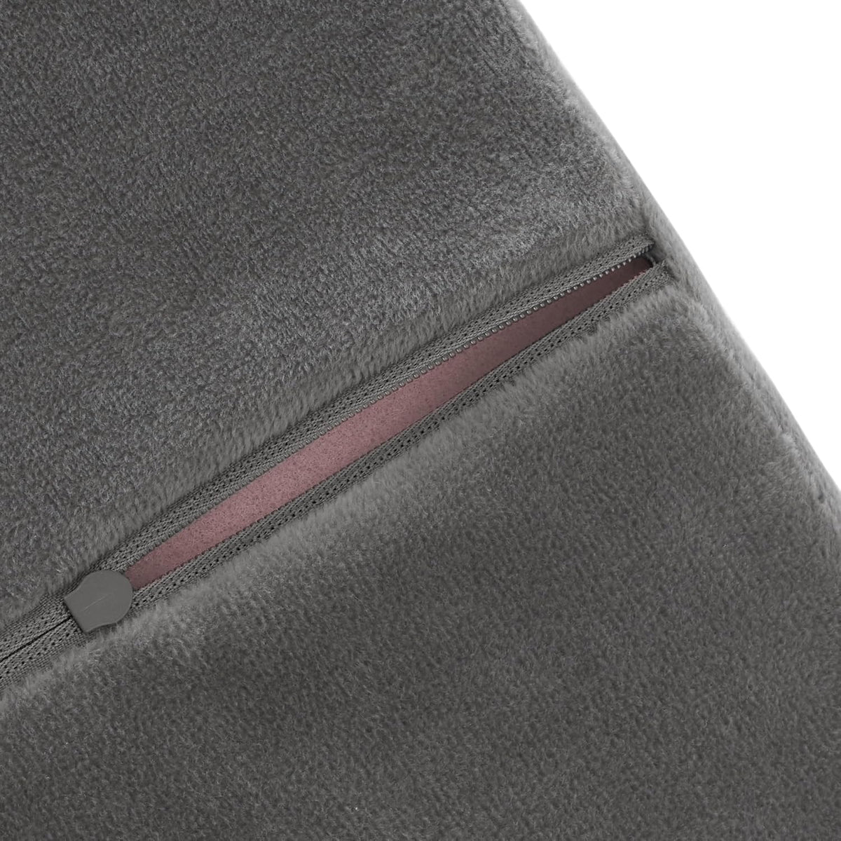 3/4 Round Massage Table Bolster Under-Knee Pillow Pad - 26 x 6 x 4-1/2 Inch - Black