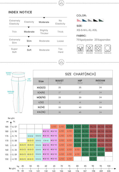 Women Yoga Pants Color Blocking Mesh Workout Running Leggings Tights