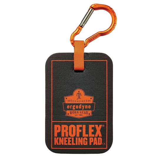 18565 ProFlex 365 Mini Kneeling Pad with Carabiner, 4" x 6" x 1", Black