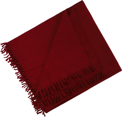 Wonderlist Tibetan Meditation Shawl Wool Handloom Oversize Throw Pure Wool Wrap Clothing Gift for Men Women
