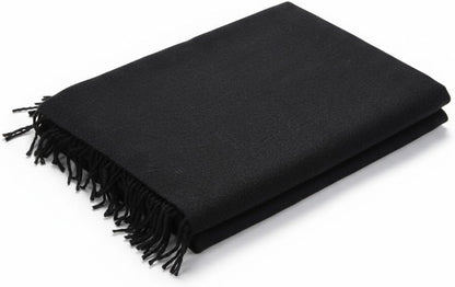 Wonderlist Tibetan Meditation Shawl Wool Handloom Oversize Throw Pure Wool Wrap Clothing Gift for Men Women