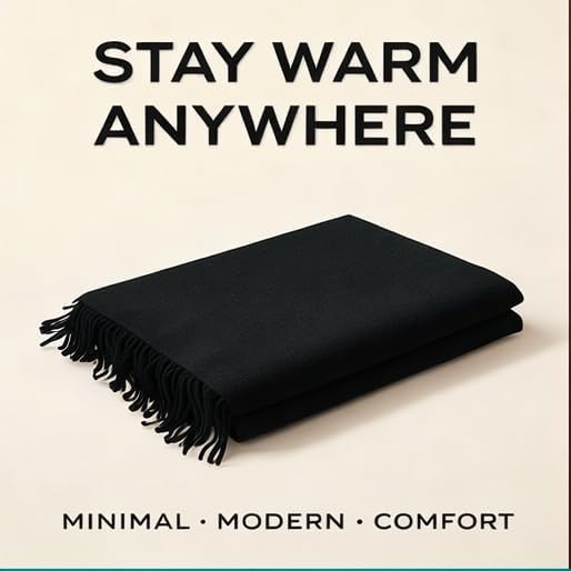 Wonderlist Tibetan Meditation Shawl Wool Handloom Oversize Throw Pure Wool Wrap Clothing Gift for Men Women