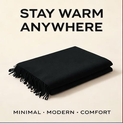 Wonderlist Tibetan Meditation Shawl Wool Handloom Oversize Throw Pure Wool Wrap Clothing Gift for Men Women