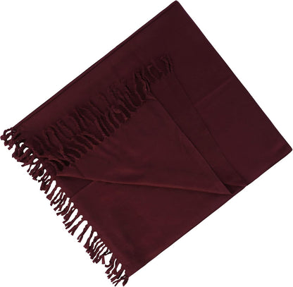 Wonderlist Tibetan Meditation Shawl Wool Handloom Oversize Throw Pure Wool Wrap Clothing Gift for Men Women