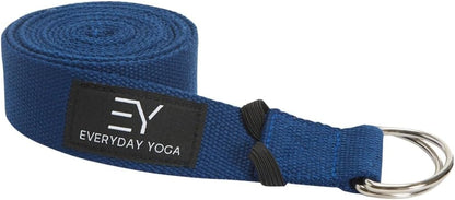 Strap with Metal D-Ring Athletic Stretching, 6ft/8ft/10ft