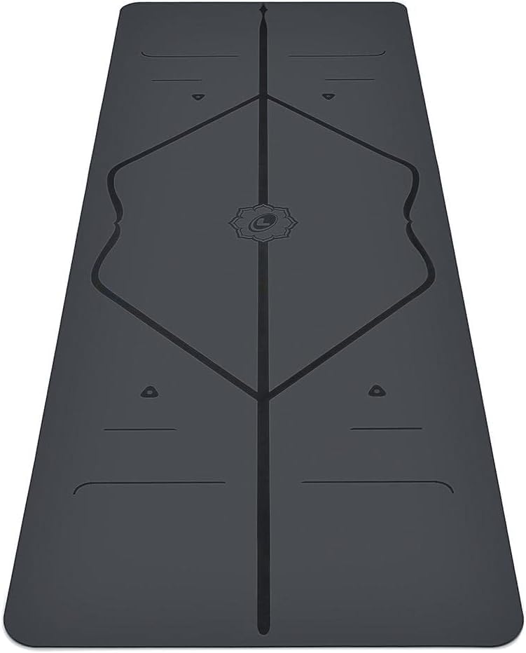 Travel Yoga Mat - Patented Alignment Design, Advanced Non-Slip Grip