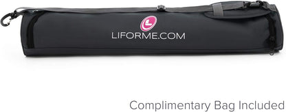 Travel Yoga Mat - Patented Alignment Design, Advanced Non-Slip Grip