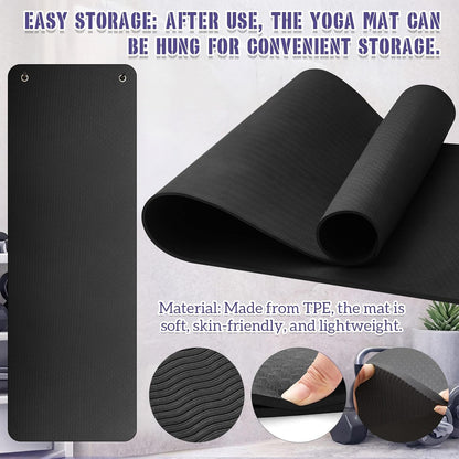 Hanging Exercise Mat with Hooks