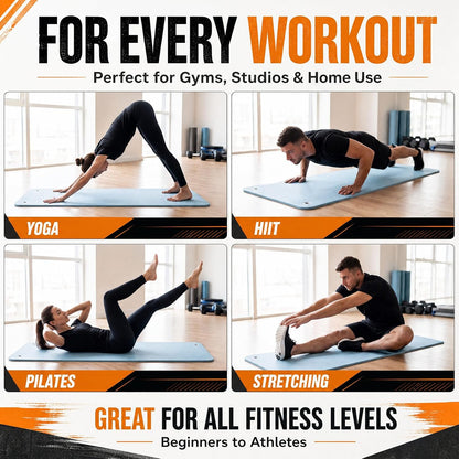 Hanging Exercise Mat with Hooks